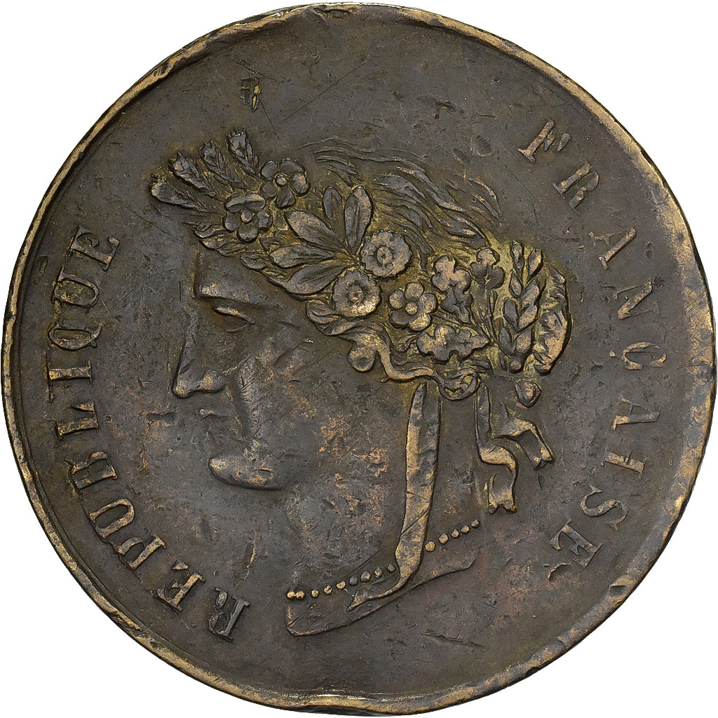 Frankreich, Medaille, Honneur à l'Adresse, Messing, S