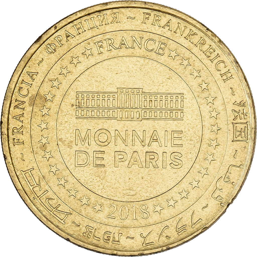 Frankreich, Medaille, Blandy-les-Tours - Château, 2018, Copper-nickel