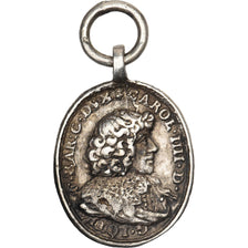France, Medal, Charles IV de Lorraine, Silver, EF(40-45)