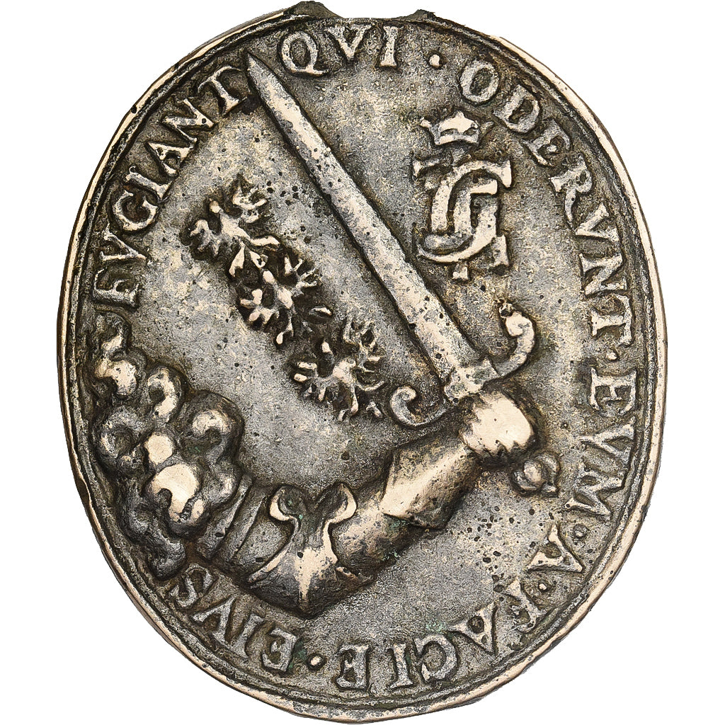 France, Medal, Charles IV de Lorraine, White Metal, VF(30-35)
