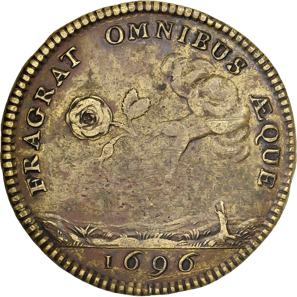 Southern Netherlands, Token, Jean Petit de Rosen, Chancelier de Liège, 1696