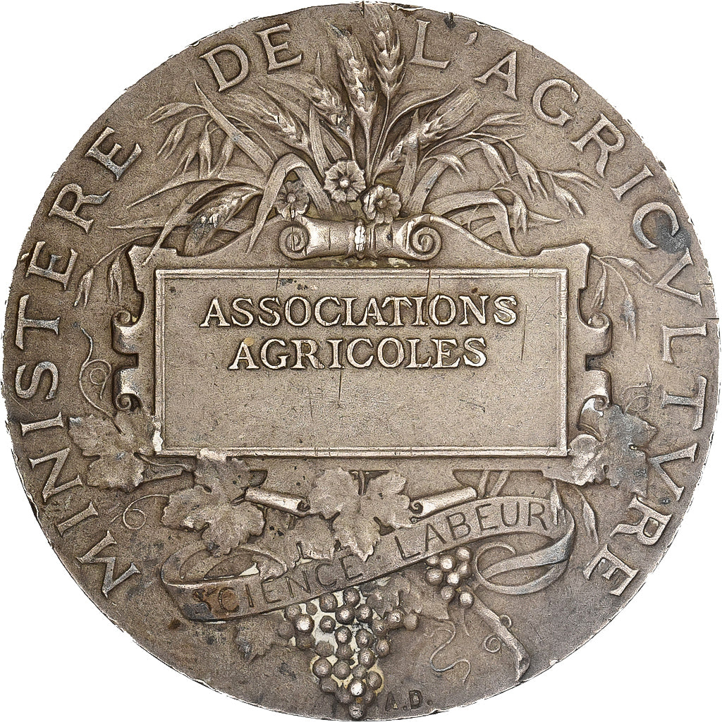 Frankrijk, Medaille, Ministère de l'Agriculture, Associations Agricoles