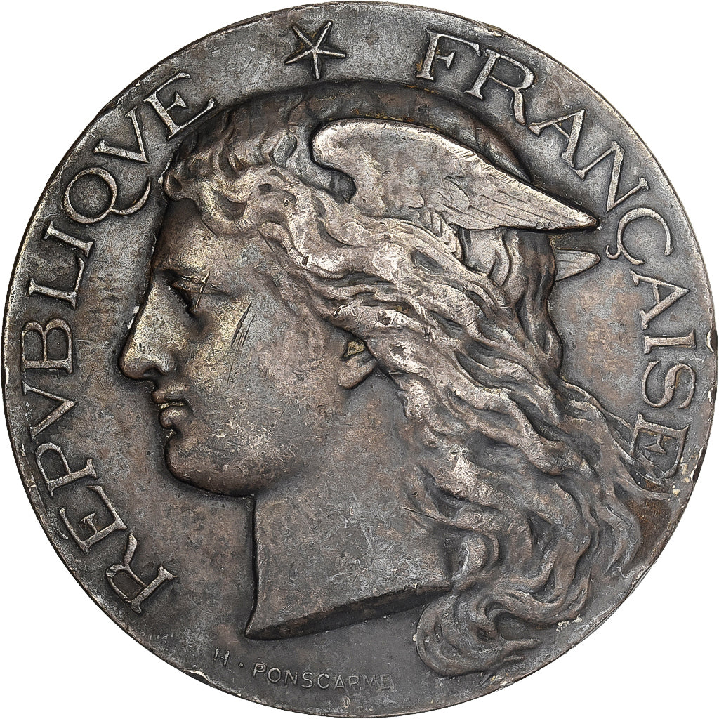 France, Medal, Comice Agricole de Sigoules, Dordogne, 1900, Silver, Ponscarme