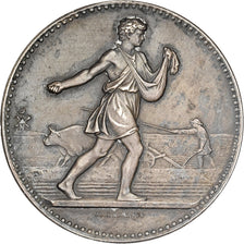 France, Medal, Comice Agricole, Silver, Lagrange, AU(50-53)