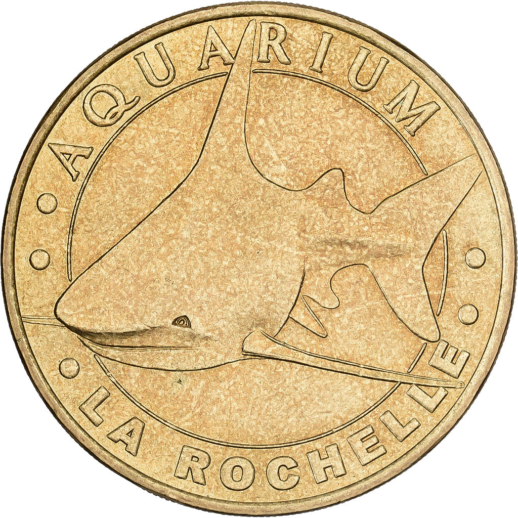 Francja, Token, La Rochelle - Aquarium n°1, 2003, Miedzionikiel Aluminium, MDP