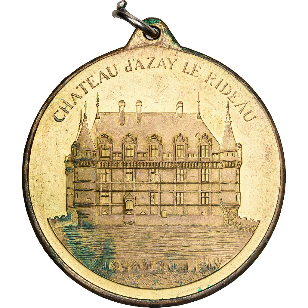 Frankreich, Medaille, Azay-Le-Rideau, Copper-Nickel-Aluminum, SS