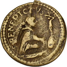 France, Medal, Saint Benoît, Brass, VF(30-35)