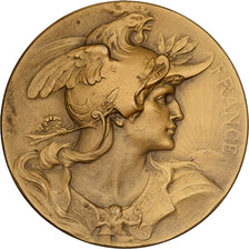 France, Médaille, Ecole des Beaux Arts de Rouen, Bronze, SPL, Bottée