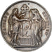 France, Medal, Religion, Mariage Chrétien, Silver, AU(50-53)