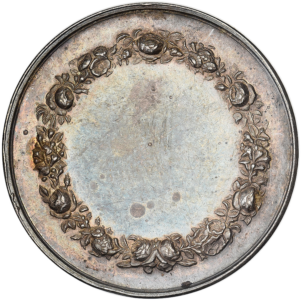 France, Medal, Religion, Mariage Chrétien, Silver, AU(50-53)