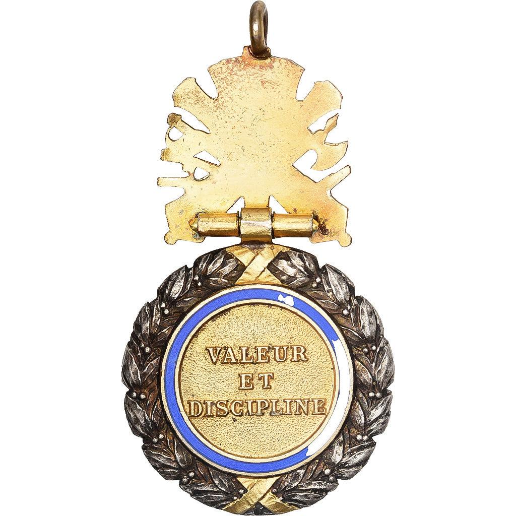 Frankreich, Troisième République, Valeur et Discipline, Medaille, 1870, Very