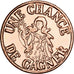 France, Jeton, Une Chance de Gagner, Cuivre, SUP