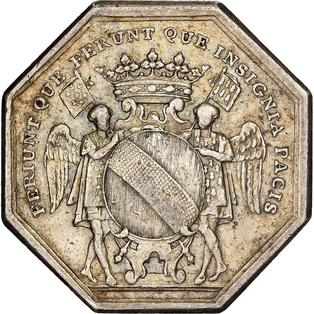 Frankrijk, Token, Bretagne, René-François Marquis de Menou, Lieutenant du Roi