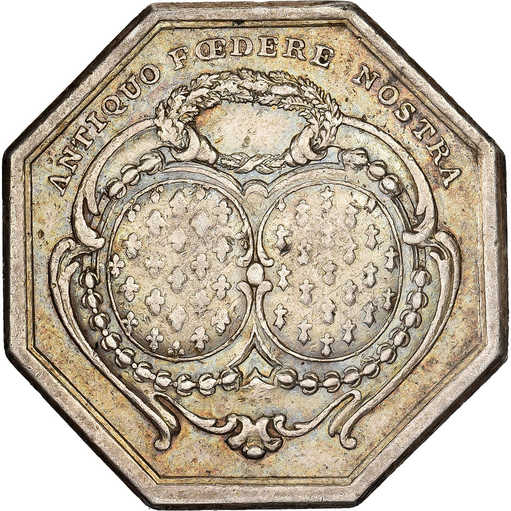 Frankrijk, Token, Bretagne, René-François Marquis de Menou, Lieutenant du Roi