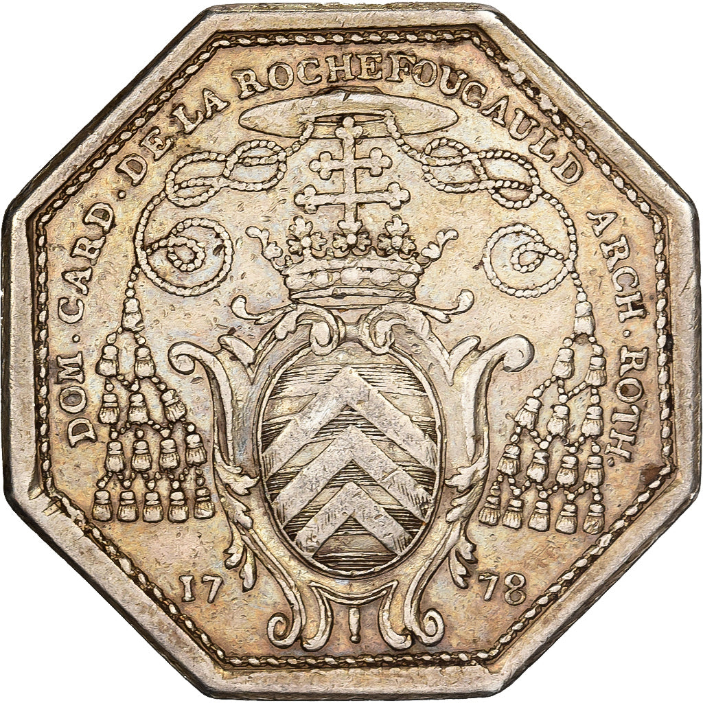 Francia, ficha, Dominique de La Rochefoucauld de Langeac, archevêque de Rouen