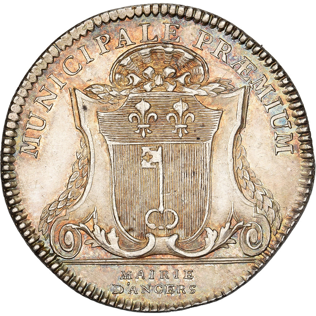 Frankrijk, Token, ANJOU - NOBLESSE, Louis-Stanislas-Xavier, duc d’Anjou, 1773