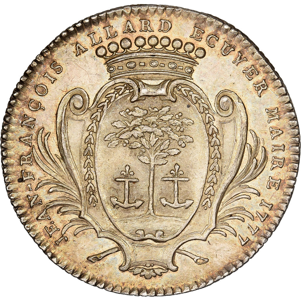 France, Token, Louis XVI, Anjou, Noblesse, Jean-François Allard, Maire