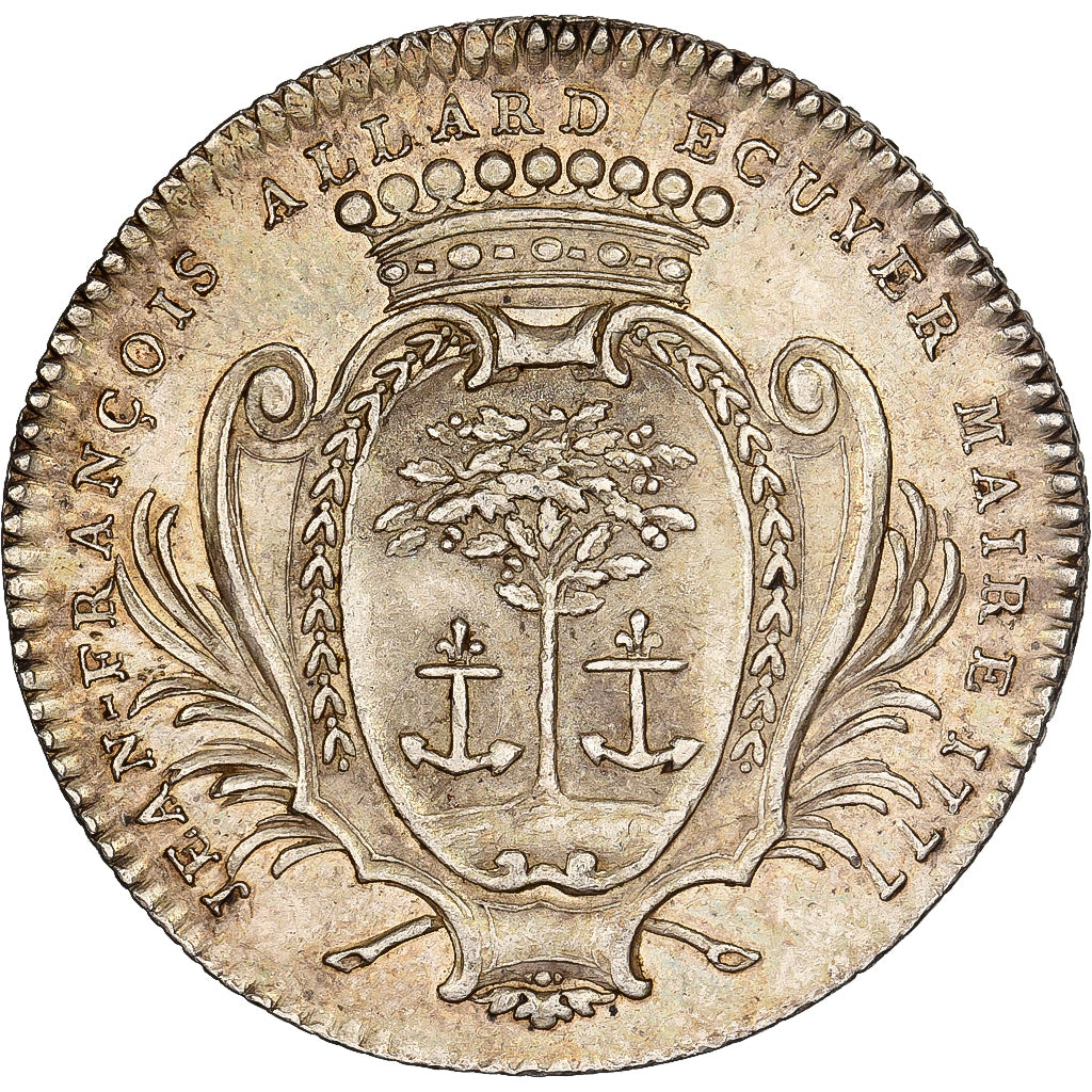 France, Token, Louis XVI, Anjou, Noblesse, Jean-François Allard, Maire