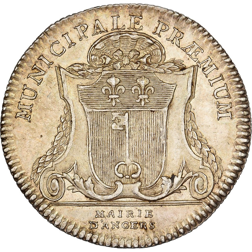 Frankrijk, Token, Louis XVI, Anjou, Noblesse, Jean-François Allard, Maire