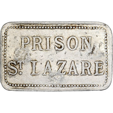Francia, Prison Saint Lazare, 50 Centimes, MBC, Aluminio