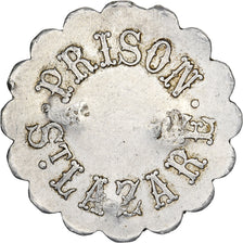 France, Prison Saint Lazare, 1 Franc, EF(40-45), Aluminium