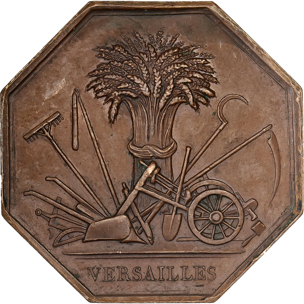 França, Token, Société Impériale d'Agriculture, Seine et Oise, Versailles
