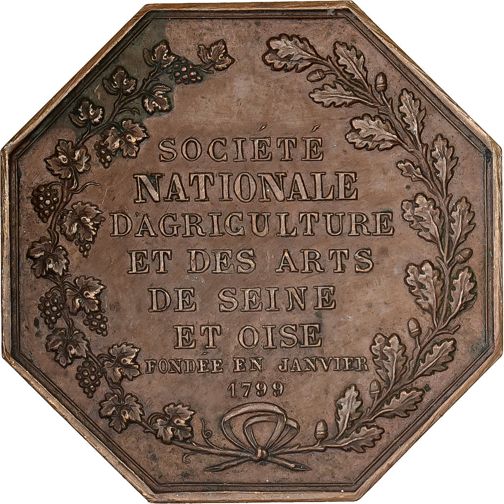 França, Token, Société Impériale d'Agriculture, Seine et Oise, Versailles