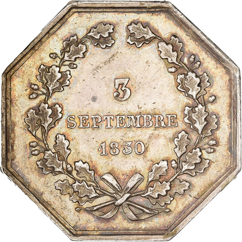 França, Token, Société des Serruriers de la Ville de Paris, 1830, Prata