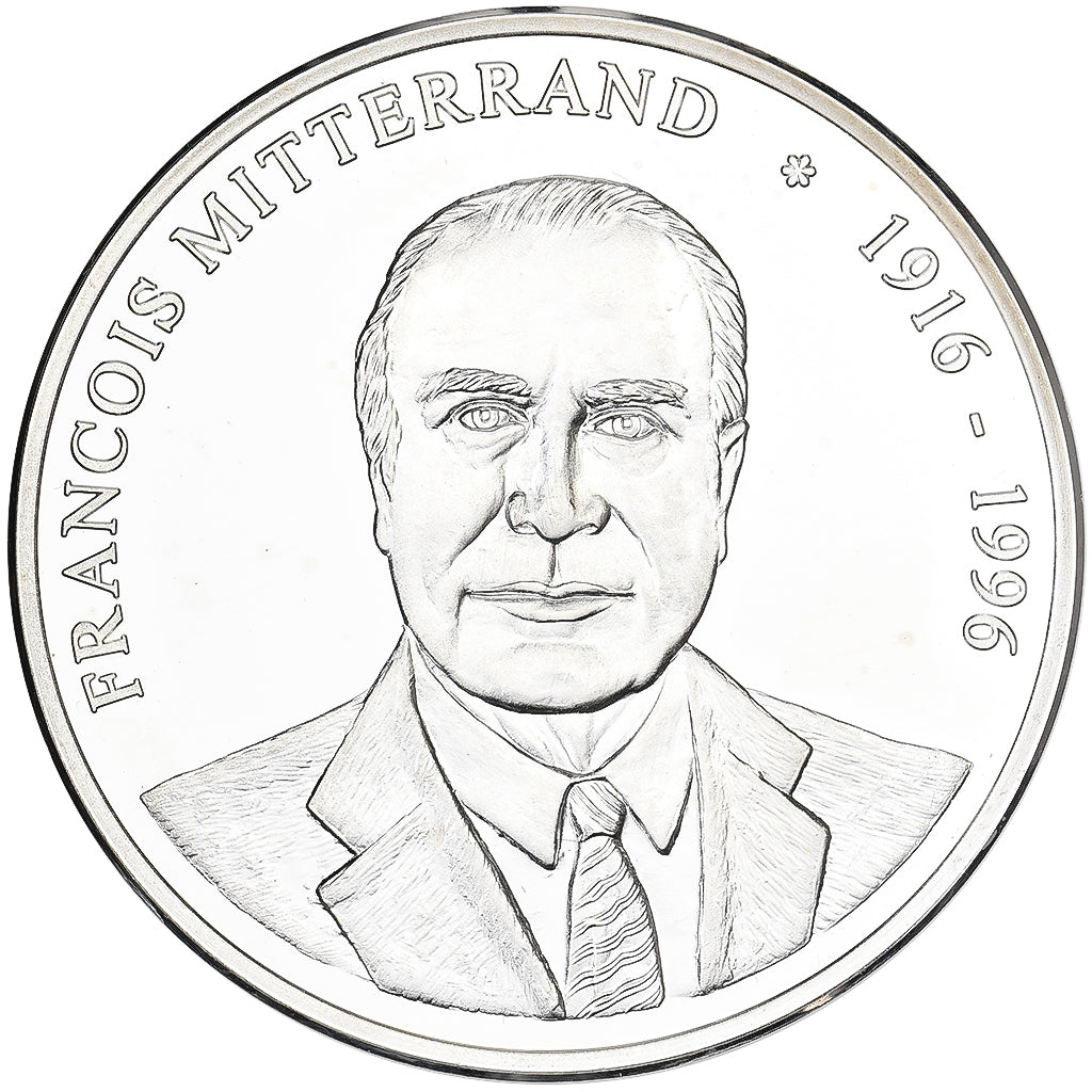 France, Médaille, François Mitterrand, Président de la République, 1996