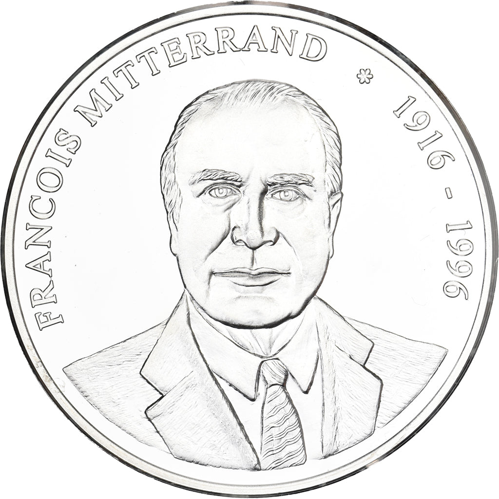 France, Médaille, François Mitterrand, Président de la République, 1996
