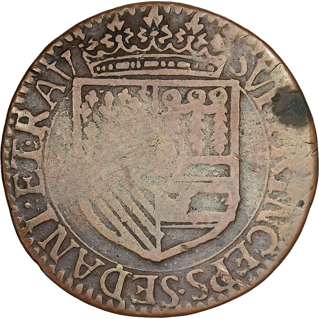 STATI FRANCESI, BOUILLON & SEDAN, Henri de la Tour d'Auvergne, 2 Liards, 1614