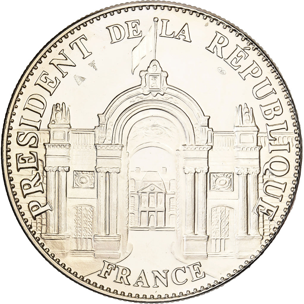 France, Médaille, Les Présidents de la Vème République, Cupro-nickel, FDC