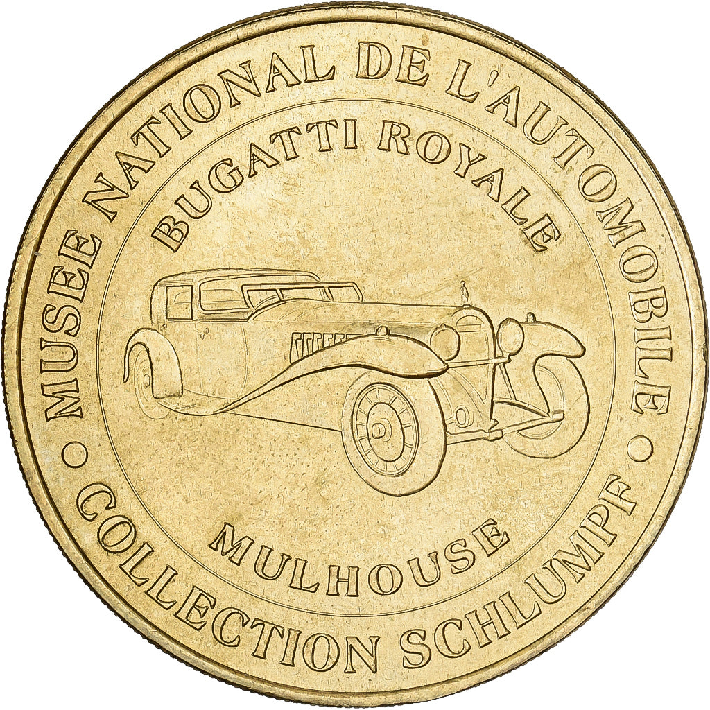 Francia, ficha, Mulhouse - Automobile n°1, 2001, Rame-nichel-alluminio, MDP, BB