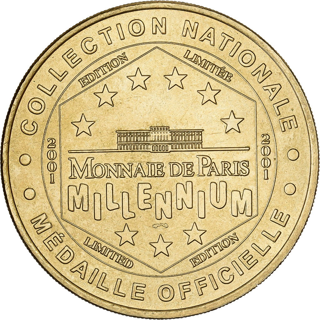 Francia, ficha, Mulhouse - Automobile n°1, 2001, Rame-nichel-alluminio, MDP, BB