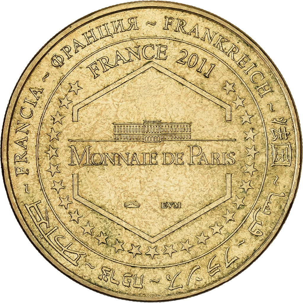 France, Token, 95/ Traité de Saint-Clair-sur-Epte, 2011, Copper-nickel