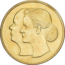 Monaco, Medal, Royal wedding, Albert and Charlène, 2011, Brass, MS(63)