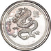 United States, 1 Gramme, 2010, Rising Star Mint, Dragon, Silver, MS(63)