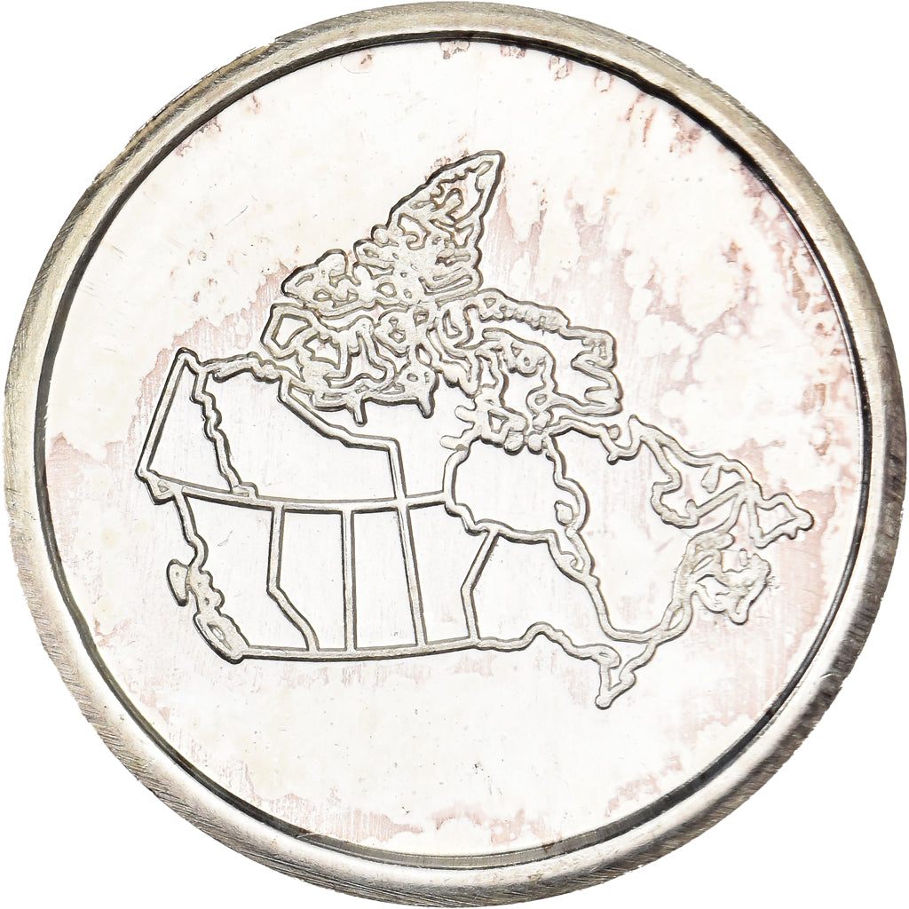 Canadá, 1 Gramme, Royal Canadian Mint, Maple Leaf, Prata, MS(63)