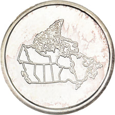 Canadá, 1 Gramme, Royal Canadian Mint, Maple Leaf, Prata, MS(63)