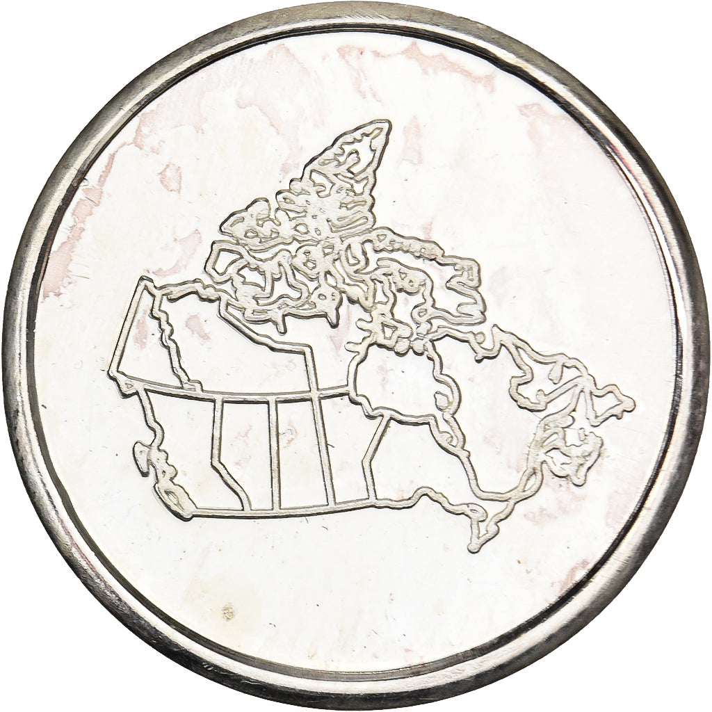 Canadá, 1 Gramme, Royal Canadian Mint, Maple Leaf, Prata, MS(63)
