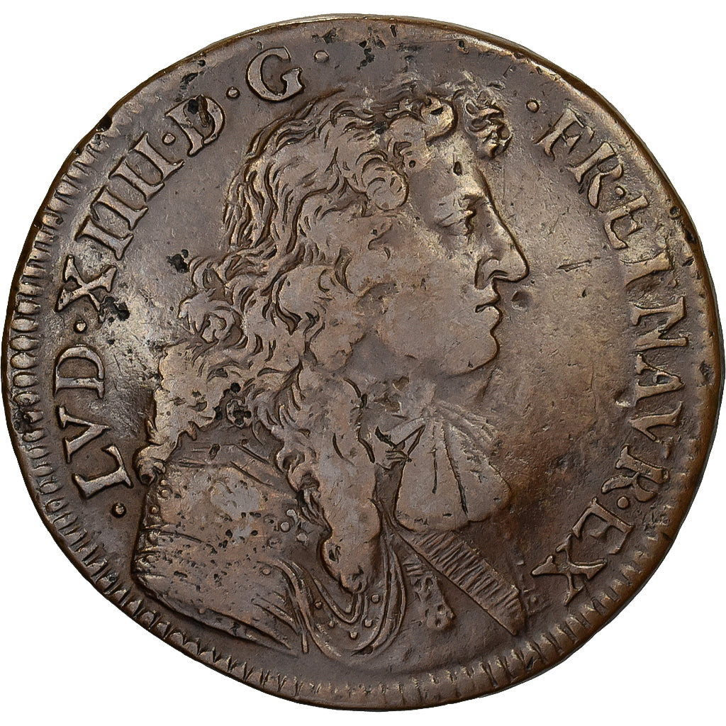 France, Token, Mariage de Louis XIV et Marie-Thérèse, Copper, F(12-15)
