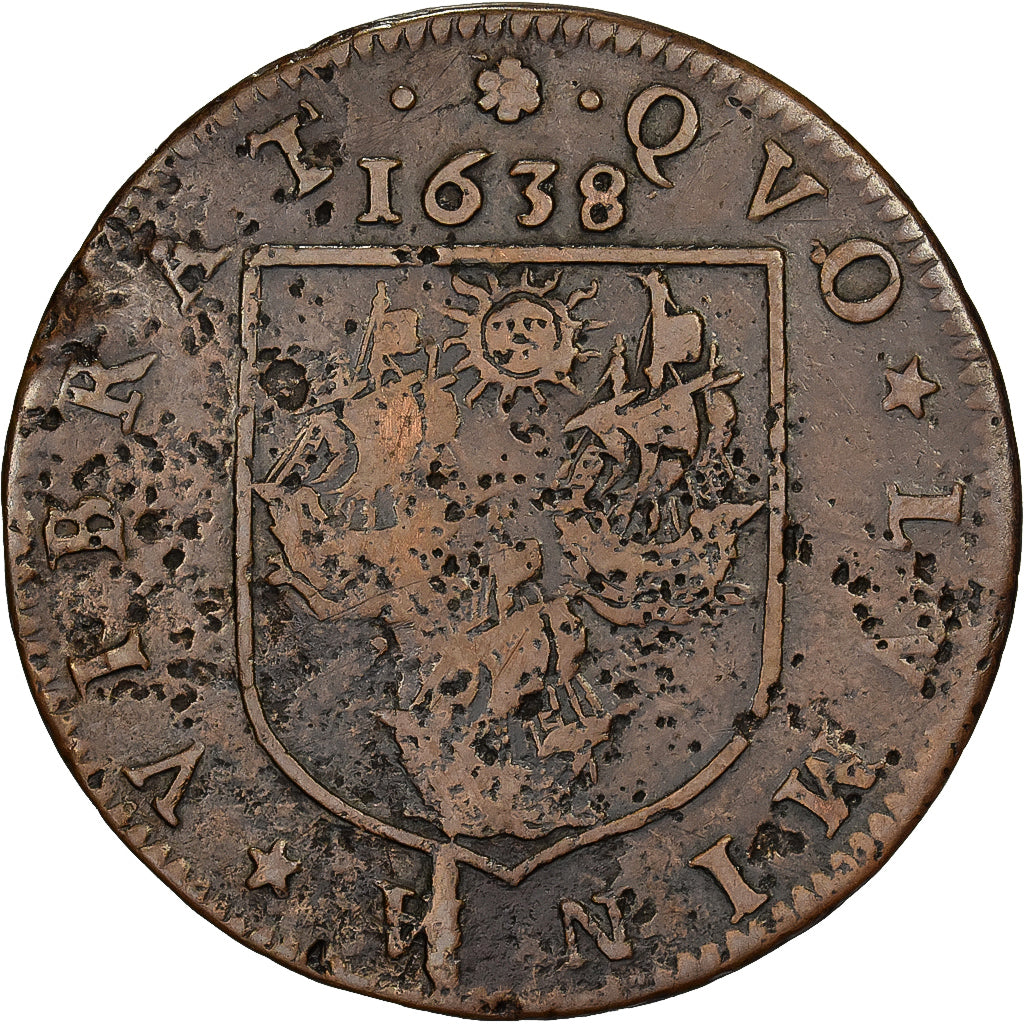 France, Token, Corporations, Troisième Corps des Marchands, Merciers, 1638