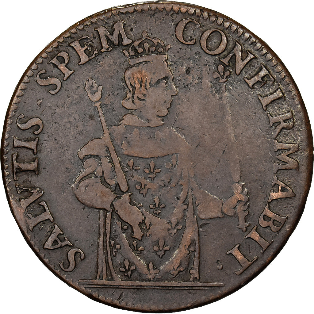 France, Token, Corporations, Troisième Corps des Marchands, Merciers, 1638