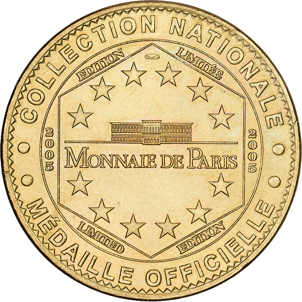 France, Token, 17/ Aquarium La Rochelle - Requin, 2005, Copper-nickel Aluminium