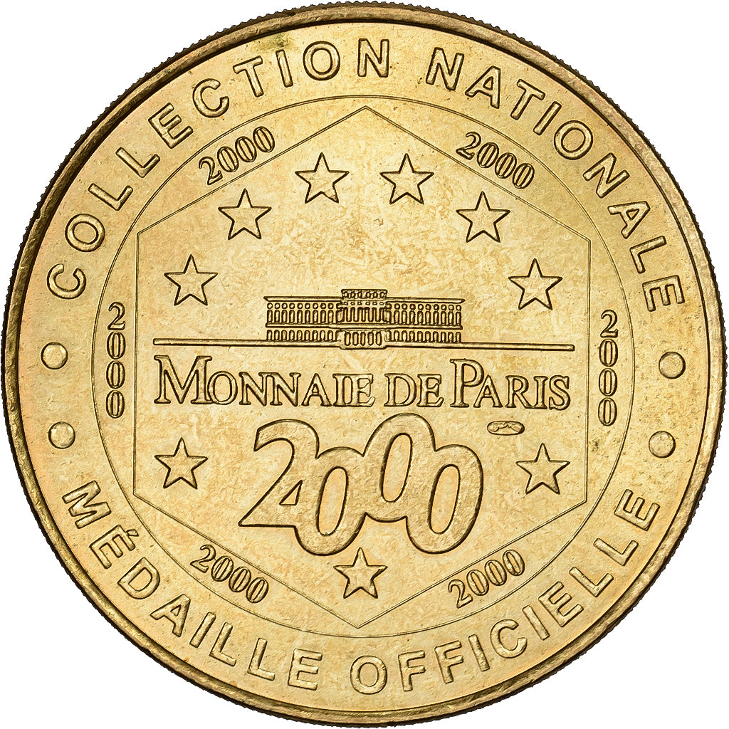 France, Token, le Mont-Saint-Michel - Vue générale n°1, 2000, Copper-nickel