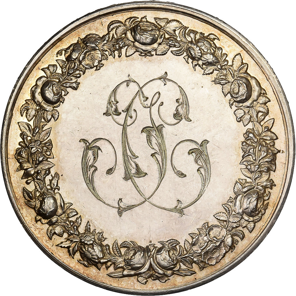 Frankrijk, Medaille, Wedding, 1817, Zilver, Andrieu/Denon, ZF