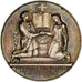 Frankrijk, Medaille, Noces, Mariage, Religion, 1857, Zilver, ZF+