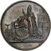 France, Medal, Noces, Mariage, Religion, Silver, AU(50-53)