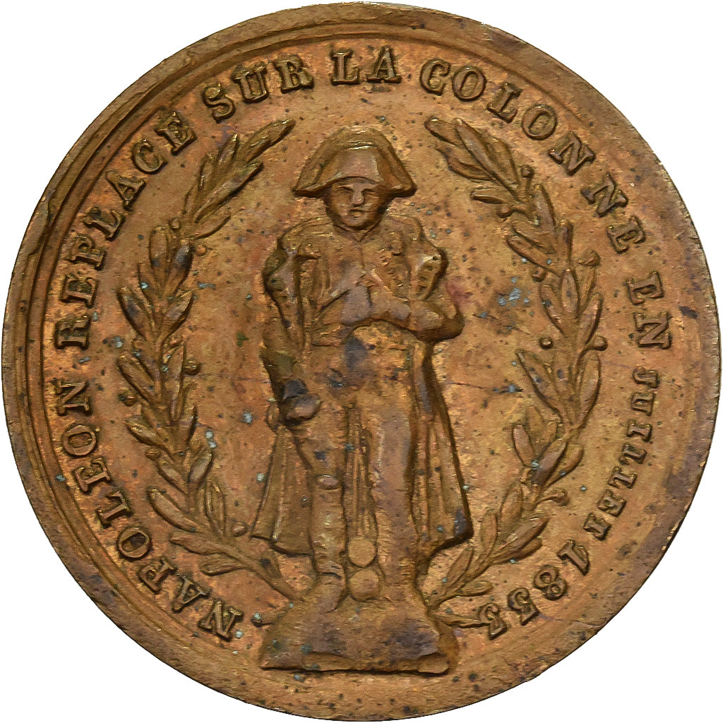 France, Token, Jeu, Napoléon Ier, 20 Jetons, 1833, Brass, VF(30-35)