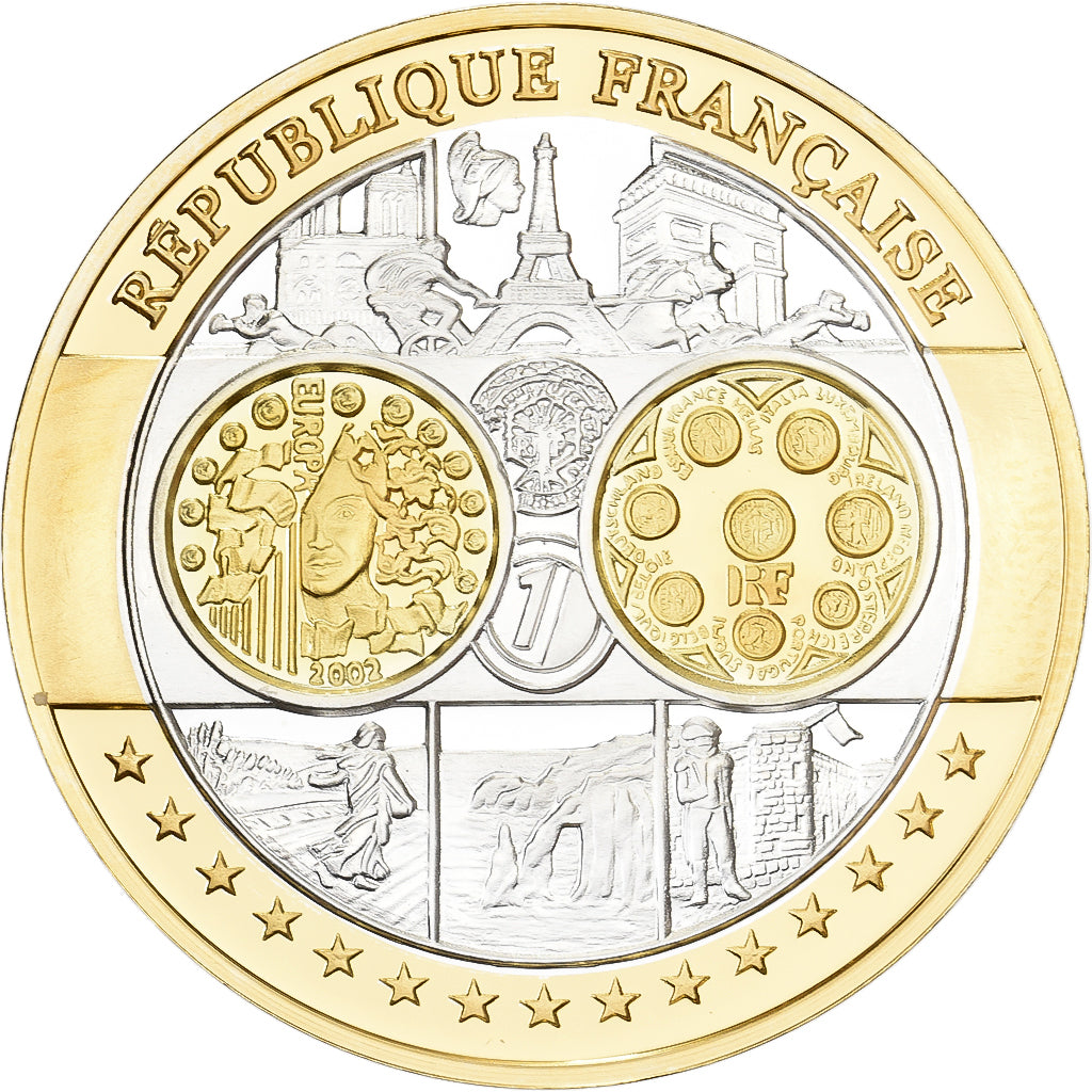 Frankreich, Medaille, Europe, République Française, Silber, STGL
